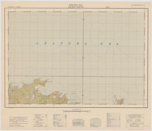 Junction Bay Northern Territory [cartographic material] / compilation and detail, from Trimetrogon Air Photographs ; reproduction, 6 Aust Army Topo Svy Coy (AIF), Aust Svy Corps, Sep '44