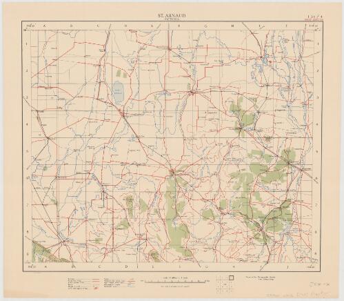 St. Arnaud, Victoria [cartographic material] / prepared by Cartographic Section Aust Survey Corps