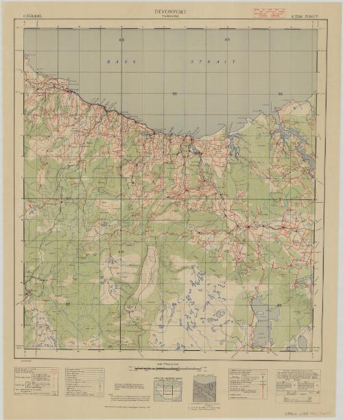 Devonport, Tasmania [cartographic material] / reproduced by L.H.Q. (Aust.) Cartographic Company