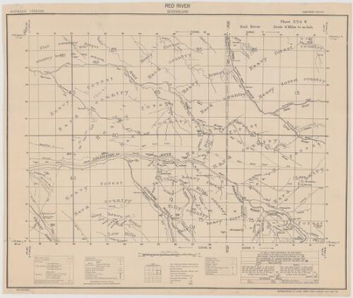 Red River, Queensland [cartographic material] / prepared by Survey Office, Department of Public Lands, Queensland