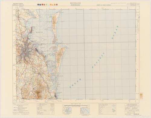 Brisbane, Queensland [cartographic material] / produced by Royal Australian Survey Corps