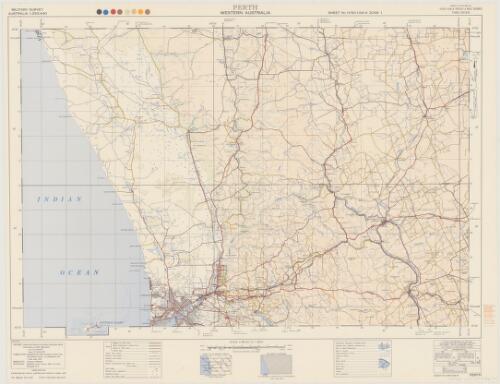 Perth, Western Australia [cartographic material] / produced by Royal Australian Survey Corps 1957