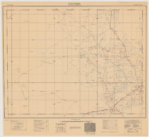 Kalgoorlie, Western Australia [cartographic material] / reproduced by L.H.Q. (Aust.) Cartographic Company, 1943