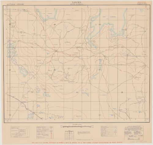 Yardea, South Australia [cartographic material] / reproduced by GHQ Cartographic Company 1942