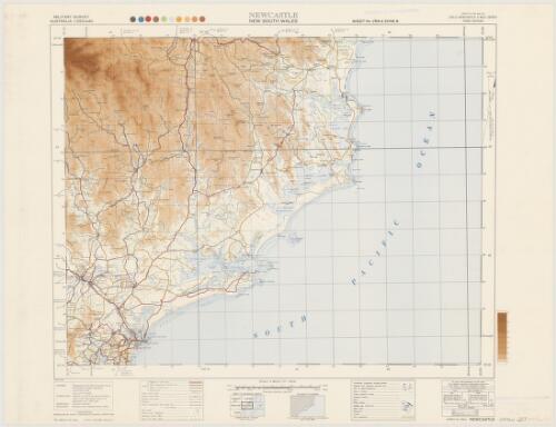 Newcastle, New South Wales [cartographic material] / produced by Royal Australian Survey Corps 1956