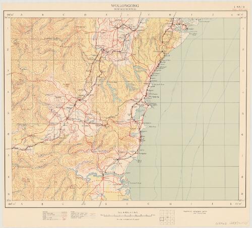 Wollongong, New South Wales [cartographic material] / prepared by Cartographic Section Aust Survey Corps