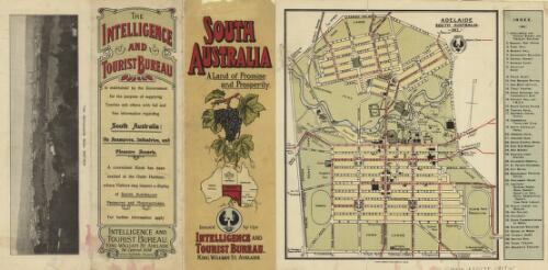 South Australia [cartographic material] : a land of promise and prosperity / issued by the Intelligence and Tourist Bureau