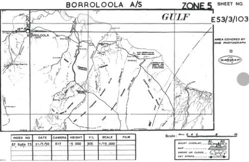 Boorroloola Airstrip [i.e. Borroloola Airstrip] [cartographic material]