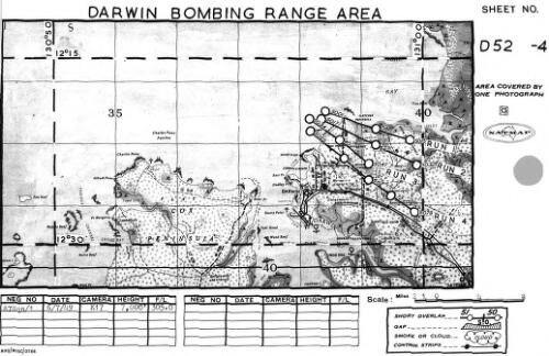Darwin Bombing Range [cartographic material]