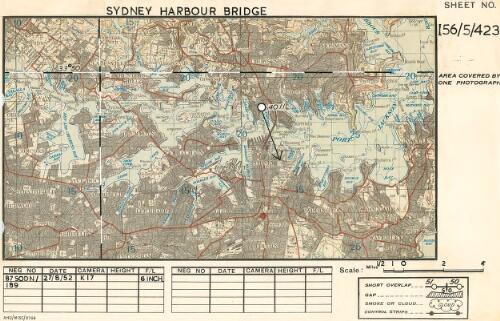 Sydney Harbour Bridge [cartographic material]