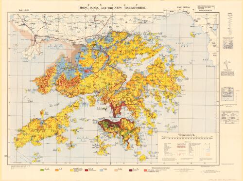 Hong Kong and the New Territories [cartographic material] / [by] T.R. Tregear