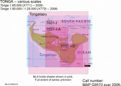 Tonga [cartographic material] / prepared and published by the Joint Geospatial Support Facility