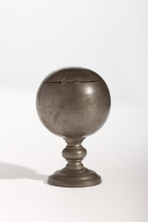 [Chinese tea caddy globe] [cartographic material]