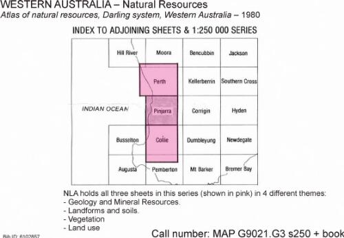 Atlas of natural resources, Darling system, Western Australia [cartographic material] / Department of Conservation and Environment