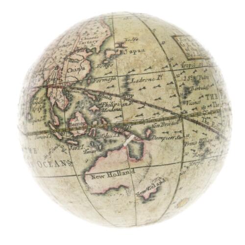 A new & correct globe of the earth [cartographic material] / by I. Senex, F.R.S