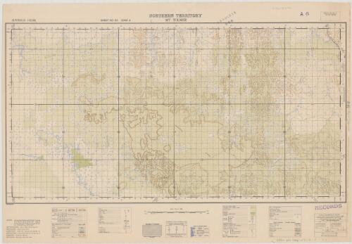 Mt Tolmer, Northern Territory [cartographic material] / compilation, 6 Aust. Army Topo. Svy. Coy. AIF, Mar. 44 ; reproduction, 6 Aust. Army Topo. Svy. Coy. AIF, Mar. 44