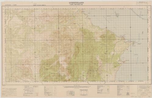 Cape Weymouth, Queensland [cartographic material] / compilation and detail, surveyed by air photos by 2 Aust. Fd. Survey Coy., Nov. 43 ; reproduction, 6 Aust. Army Topo. Svy. Coy. AIF, Mar. 44