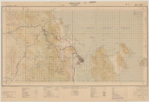 Cairns, Queensland [cartographic material] / compiled from aerial photos by 1/2 Aust. Army Topographical Survey Coy. and 1 Field Survey Coy. R.A.E. 31 August 1942