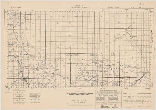Bowling Green, Queensland [cartographic material] / compiled from state maps by 1 Field Survey Coy