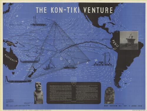 The Kon-tiki venture [cartographic material] / Bureau of Current Affairs
