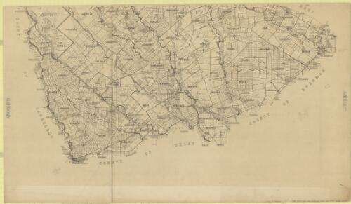 [Map of the County of Gregory, Central and Western Divisions, N.S.W.]
