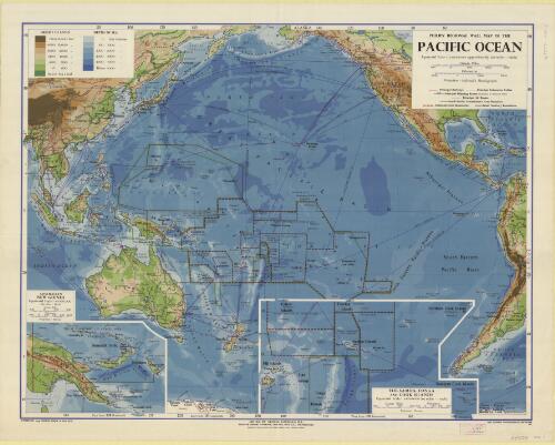 Philips' regional wall map of the Pacific Ocean / the London Geographical Institute FED, edited by George Goodall, M.A