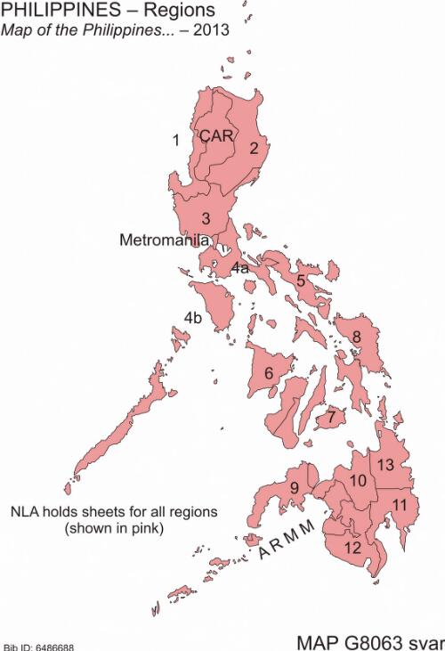 Map of the Philippines [name of region]