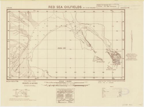 Red Sea oilfields / compiled and drawn by 524 Pal. C. Fd. Survey Coy., R.E., M.E. April 1943