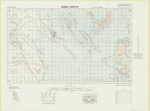 1:50,000 Jemsa area / surveyed, drawn and reproduced by by 512 (A. Fd. Svy.) Coy., R.E