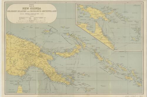 Gregory's Map of New Guinea, Solomon Islands and Bismarck Archipelago [cartographic material]