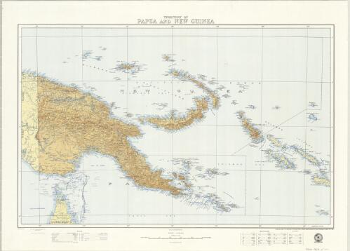 Territory of Papua and New Guinea [cartographic material] / compiled and drawn for the Department of Territories by Division of Mapping, Department of National Development, Canberra, A.C.T