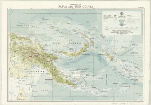 Territory of Papua and New Guinea [cartographic material] / produced by the Division of National Mapping, Dept. of National Development