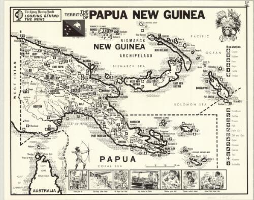 The territory of Papua New Guinea [cartographic material]