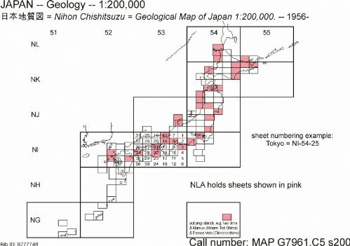 Nihon Chishitsuzu = Geological Map of Japan 1:200,000 / Geological Survey of Japan, AIST
