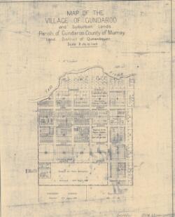 Map of the Village of Gundaroo and suburban lands : Parish of Gundaroo ...