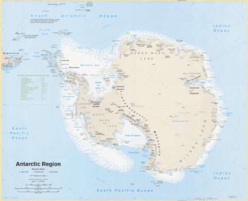 Antarctic region