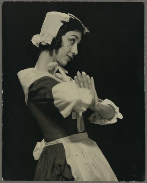 Anita Ardell as Toinette, the chambermaid [picture] / Peter Burden
