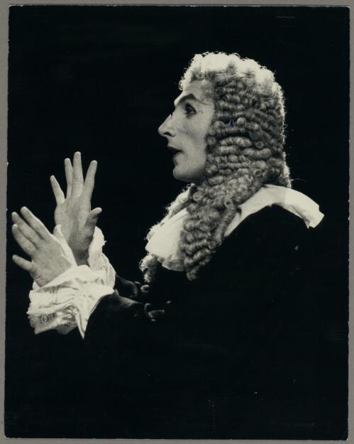 Keith Bain as the physician [picture] / Peter Burden