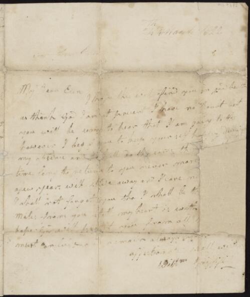 Letters of James and William Griffiths, 1822 March-July [manuscript]