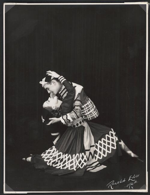 Laurel Martyn and Maxwell Collis in En Saga, 1947 [picture] / Ronald Esler