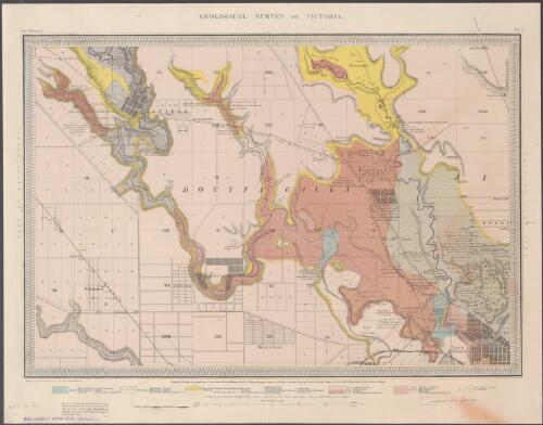 Geological Survey of Victoria. No. 1 [cartographic material]