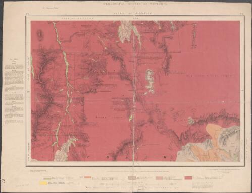 Geological Survey of Victoria. No. 5 [cartographic material]