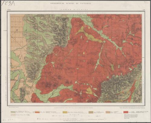 Geological Survey of Victoria. No. 14 [cartographic material]