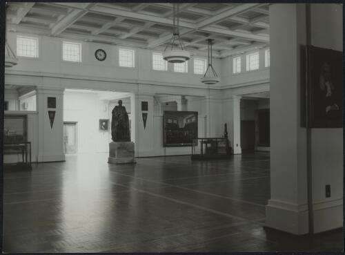 Interior view of King's Hall, Parliament House, Canberra, approximately 1950, 1