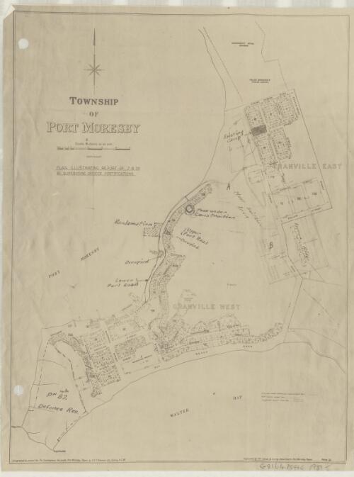 Township of Port Moresby / lithographed & printed for the Commissioner for Lands, Port Moresby, Papua by H.E.C. Robinson Ltd., Sydney, N.S.W