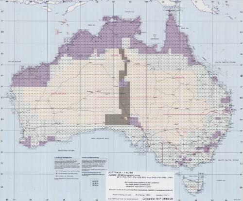 Australia 1:50 000 topographic survey / produced by the Royal Australian Survey Corps under the direction of the Chief of the General Staff