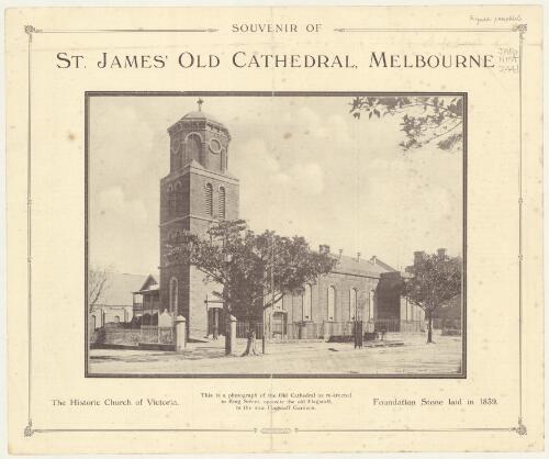 Souvenir of St. James' Old Cathedral, Melbourne