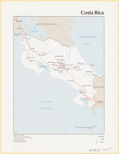 Costa Rica [cartographic material]