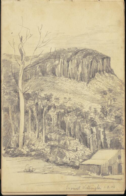 Mount Wellington, Tasmania, 1 March 1906 / Isabel Farran