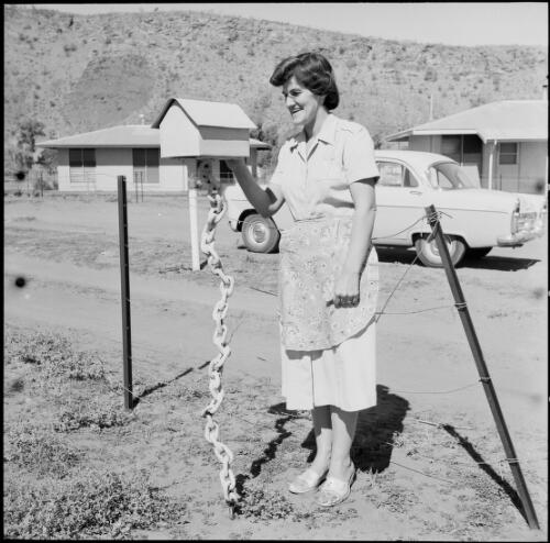 Letter box, Alice Springs, Northern Territory, May 1961 / Michael Terry